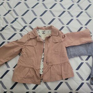 Two Zara Jacket & Trench Coat for Baby Girl (Two for $45)